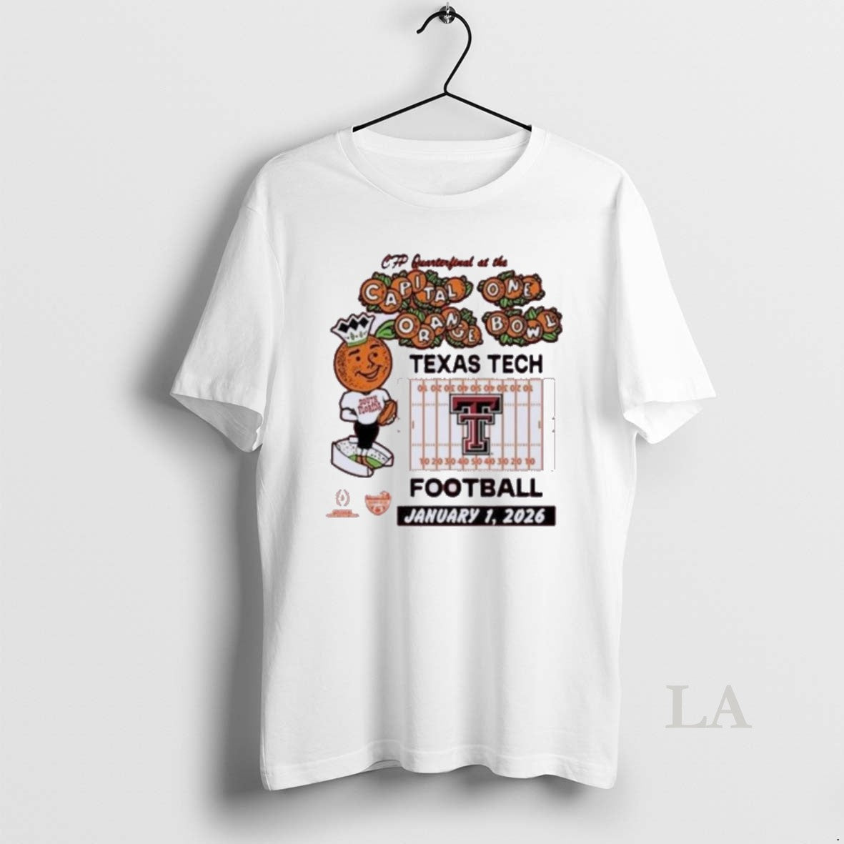 Original Texas Tech Red Raiders 2026 Orange Bowl January 1st T-Shirts, Hoodie, Sweatshirt | CoreVibeTees.com