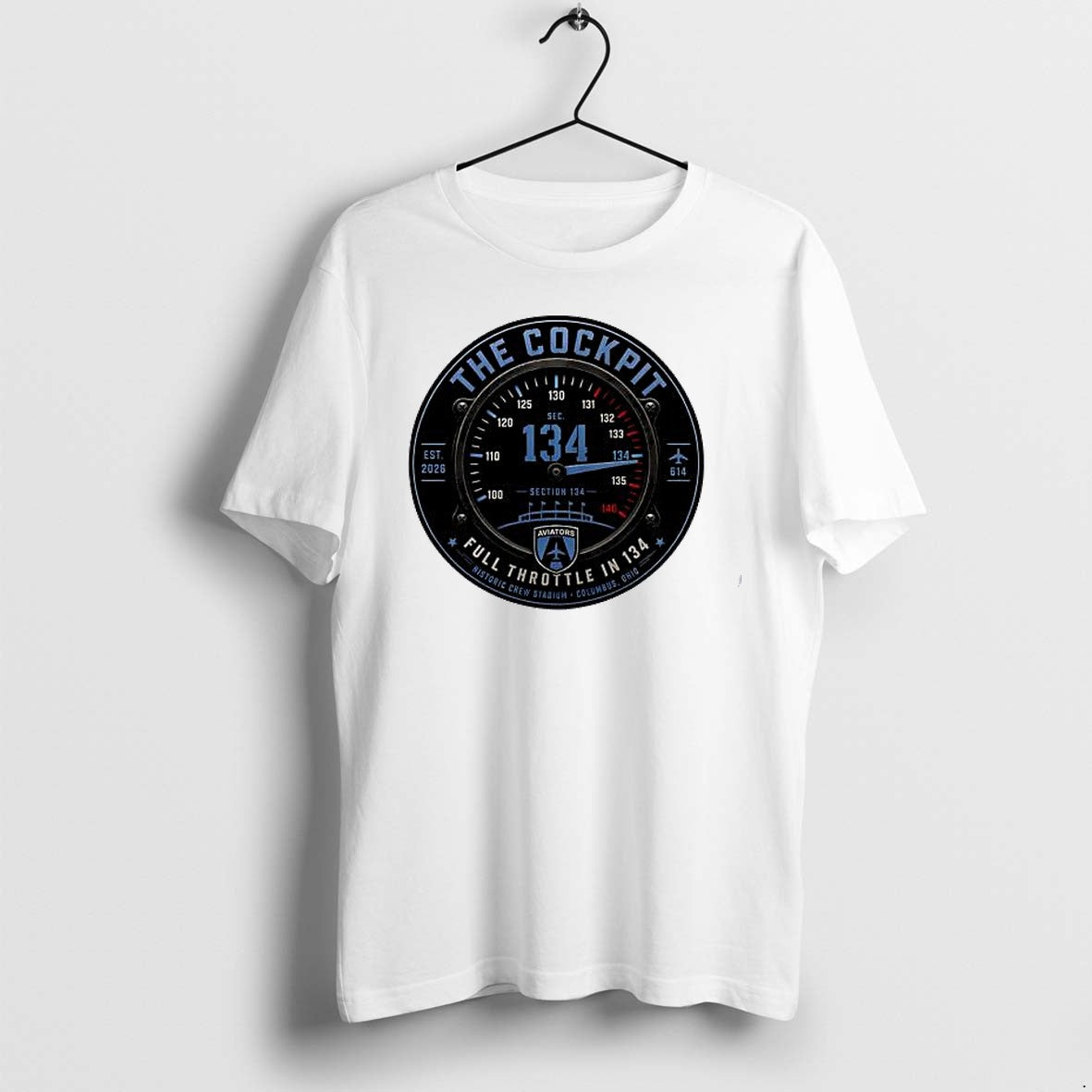 Original The Cockpit Full Throttle In 134 Historic Crew Stadium Tshirts Jpg