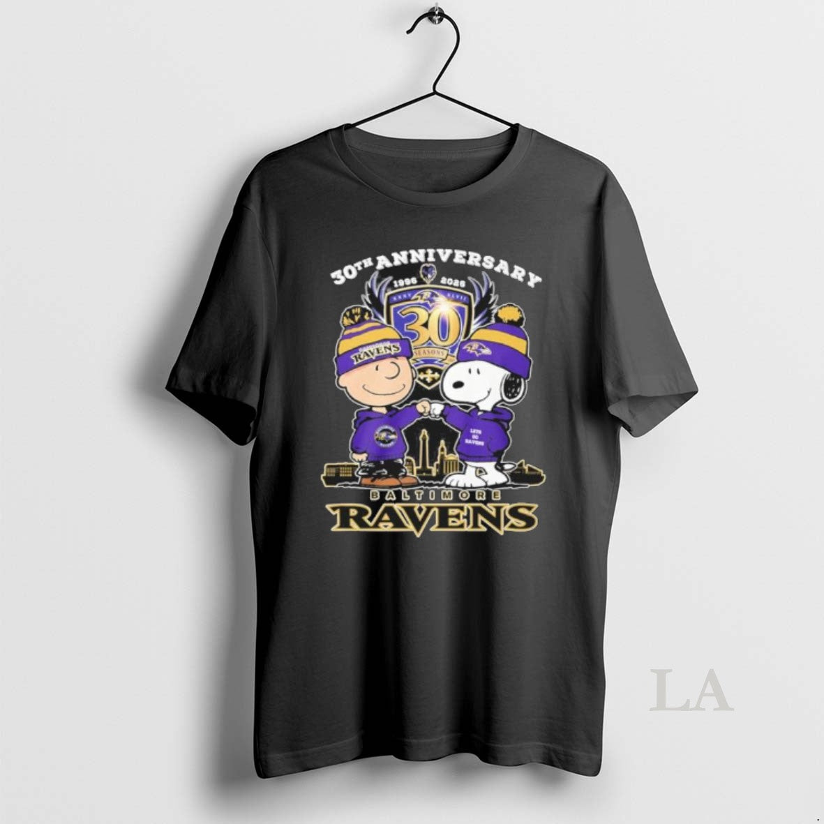 Original The Peanuts Fist Bump X Baltimore Ravens 30th Anniversary T-Shirts, Hoodie, Sweatshirt | CoreVibeTees.com