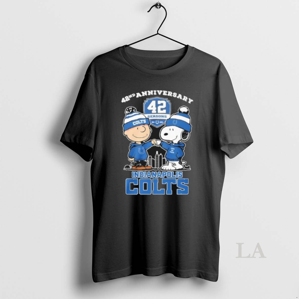 Original The Peanuts Fist Bump X Indianapolis Colts 42nd Anniversary T-Shirts, Hoodie, Sweatshirt | CoreVibeTees.com