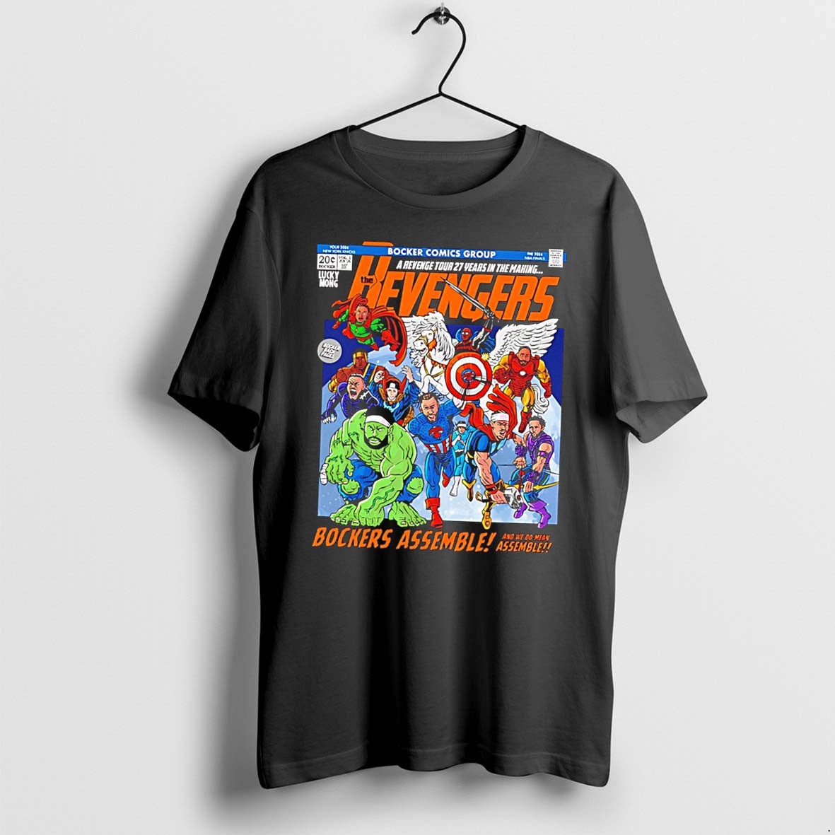 Original The Revengers Nba Finals Rematch New York Knicks Tee Tshirts Jpg