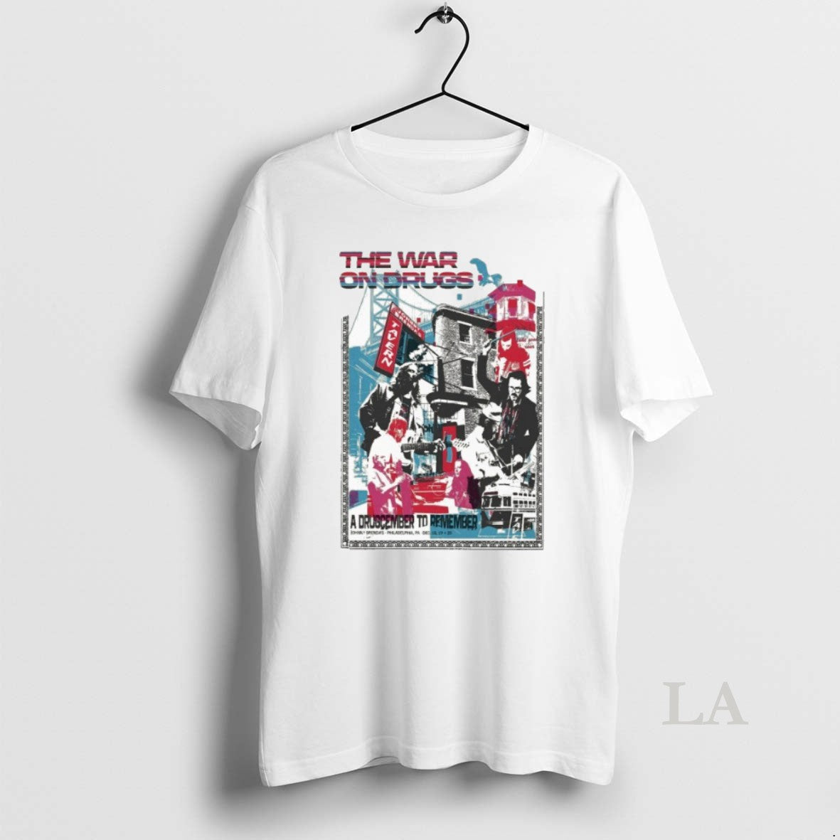 Original The War On Drugs Dec 18 20 2025 Philadelphia Pa T-Shirts, Hoodie, Sweatshirt | CoreVibeTees.com