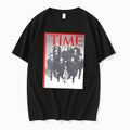Original The Time Has Come Who Leaves Immortal Features Famous Football Players Vintage Tee Tshirts