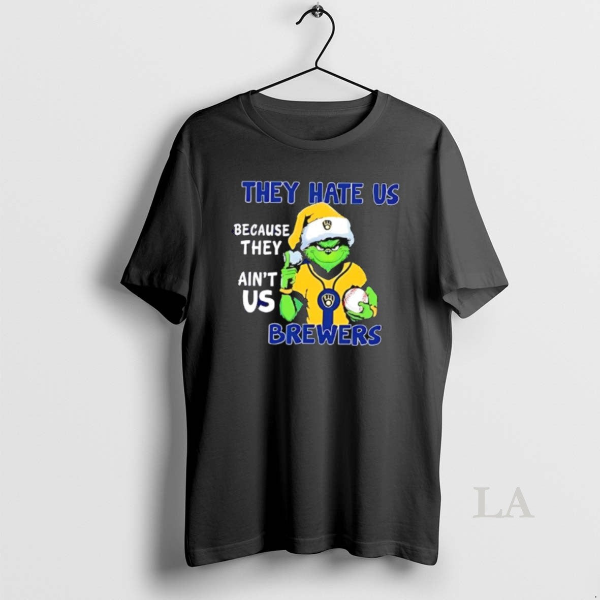 Original They Hate Us Because They Aint Us Milwaukee Brewers T-Shirts, Hoodie, Sweatshirt | CoreVibeTees.com