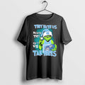Original They Hate Us Because They Aint Us North Carolina Tar Heels Tee Tshirts