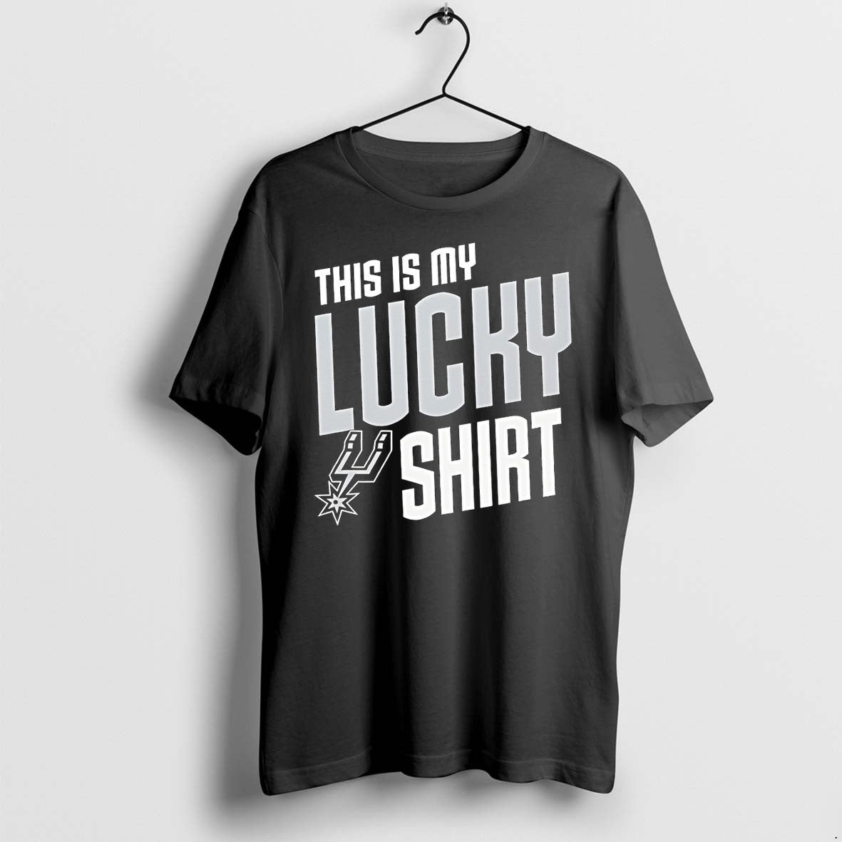 Original This Is My Lucky San Antonio Spurs Nba Basketball Logo Tshirts Jpg