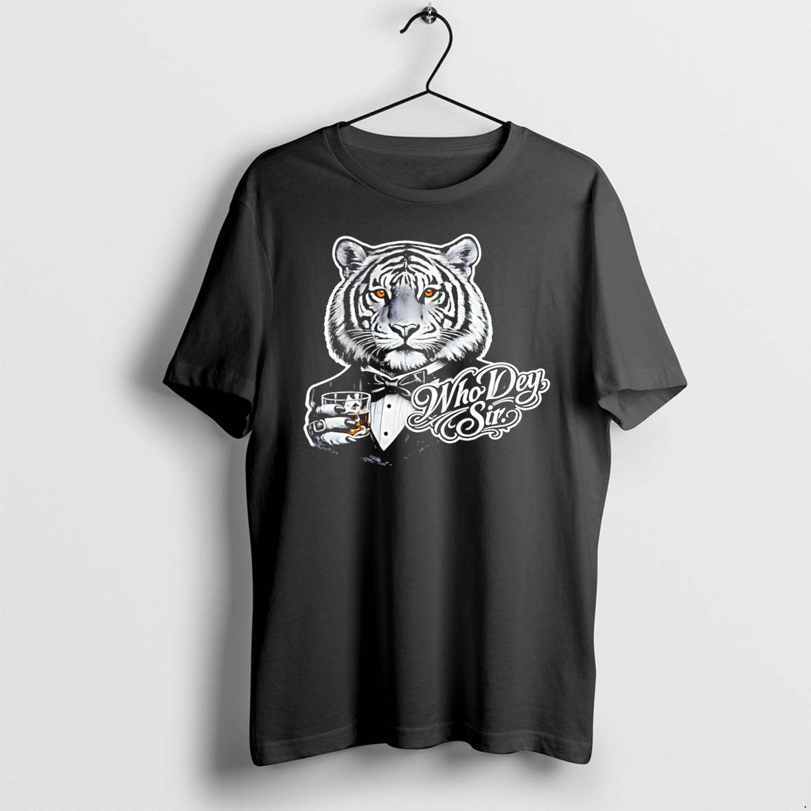 Original Tiger Tuxedo Who Dey Sir Tshirts Jpg