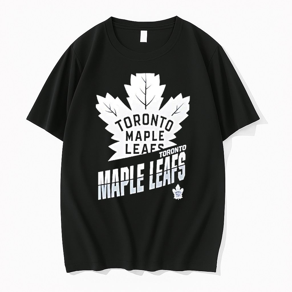 Original Toronto Maple Leafs Classic Logo Sport Tshirts Jpg