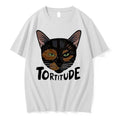 Original Tortoiseshell Cat Tortitude Animal Tshirts Jpg