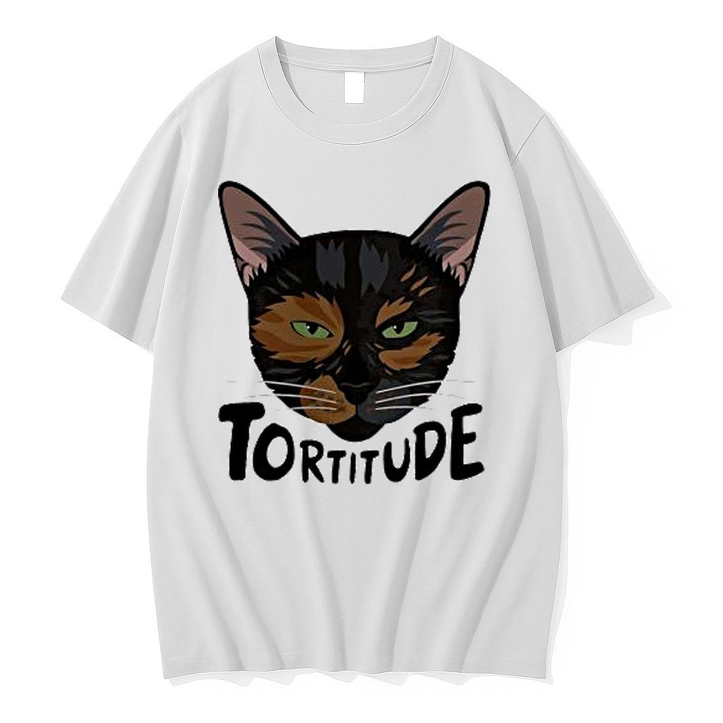 Original Tortoiseshell Cat Tortitude Animal Tshirts Jpg