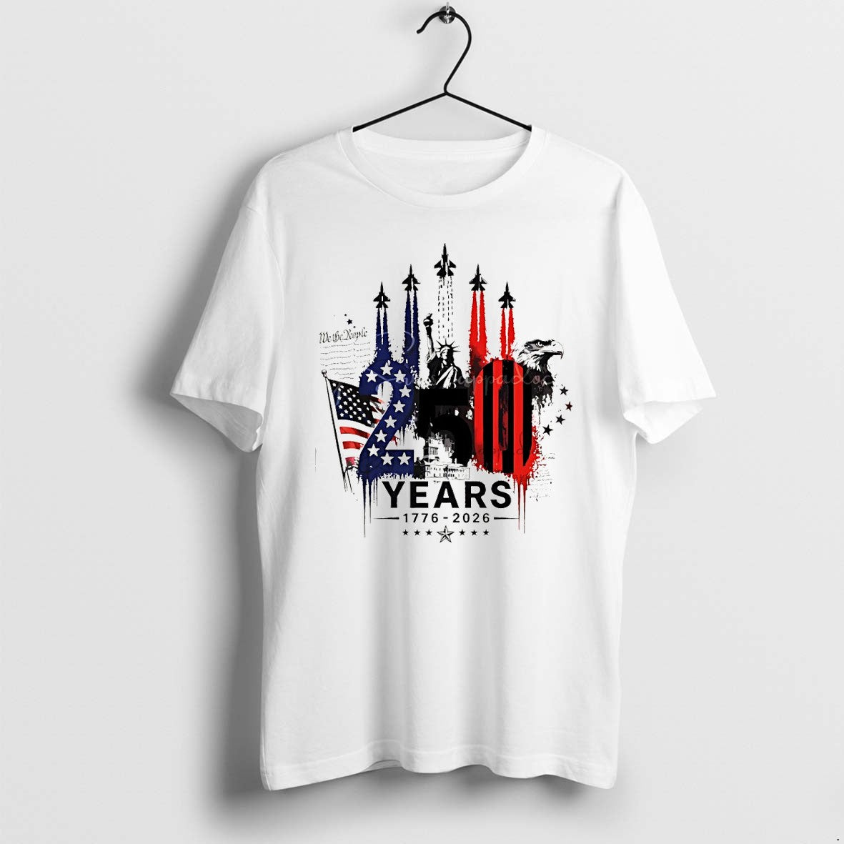 Original Usa 250th Anniversary We The People Firework Tshirts Jpg