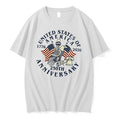 Original United States Of America 250th Anniversary 1776 2026 Eagle Liberty Bell Flag Tshirts