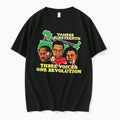 Original Vameee Juneteenth Mlk Malcolm And Muhammad Ali Three Voices One Revolution Tshirts