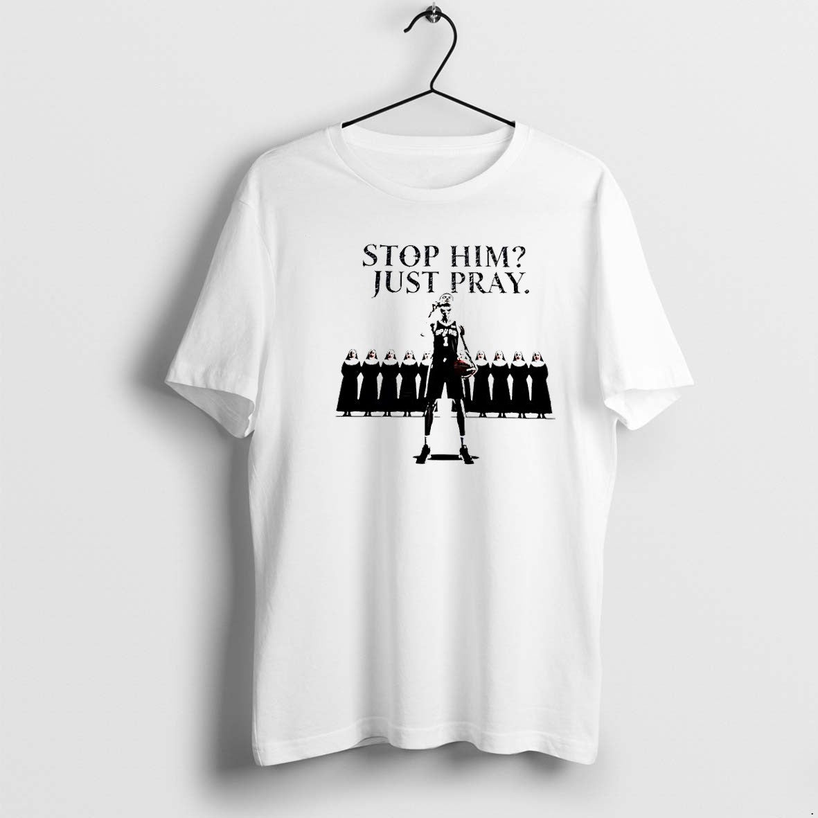 Original Victor Wembanyama San Antonio Spurs Nba Stop Him Just Pray Tshirts Jpg