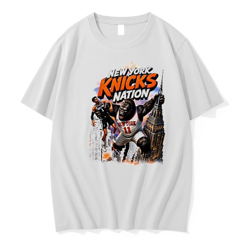 Original Victor Wembanyama San Antonio Spurs New York Knicks Nation Tshirts Jpg