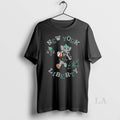Original Wnba New York Liberty Stadium Essentials Black Mascot Numero Uno 2025 Long Sleve