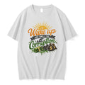 Original Wake Up And Smell The Corruption Sunset And Money Illustration Tee Tshirts