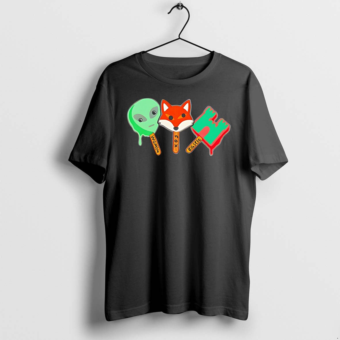 Original Wemby Fox Castle Popsicles San Antonio Spurs Basketball Nba 2026 Vintage Tshirts