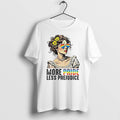 Original Woman With Floral Hair And Heart Glasses More Pride Less Lgbt Tshirts