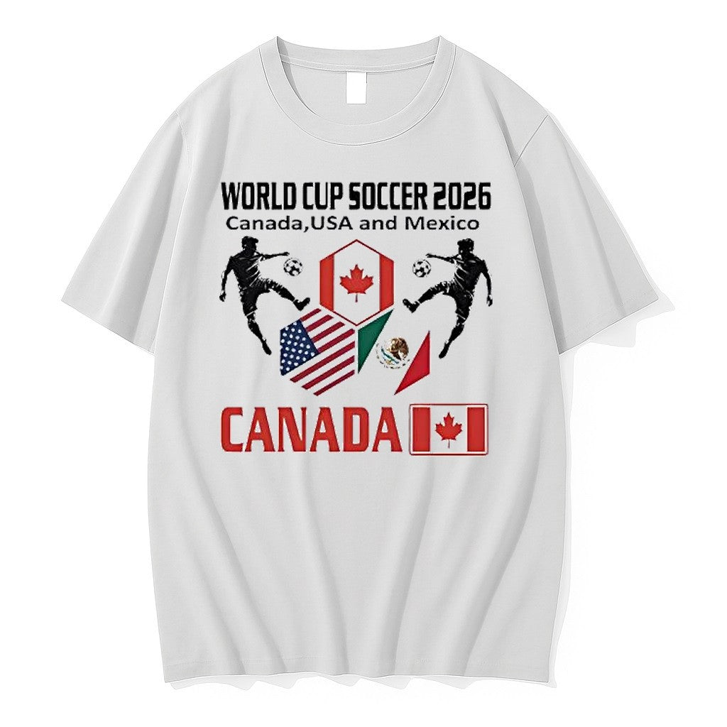 Original World Cup Soccer 2026 Canada Usa And Mexico Tshirts Jpg