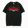 Original Xavier Becerra For Governor Of California 2026 Us Flag Retro Tee Tshirts