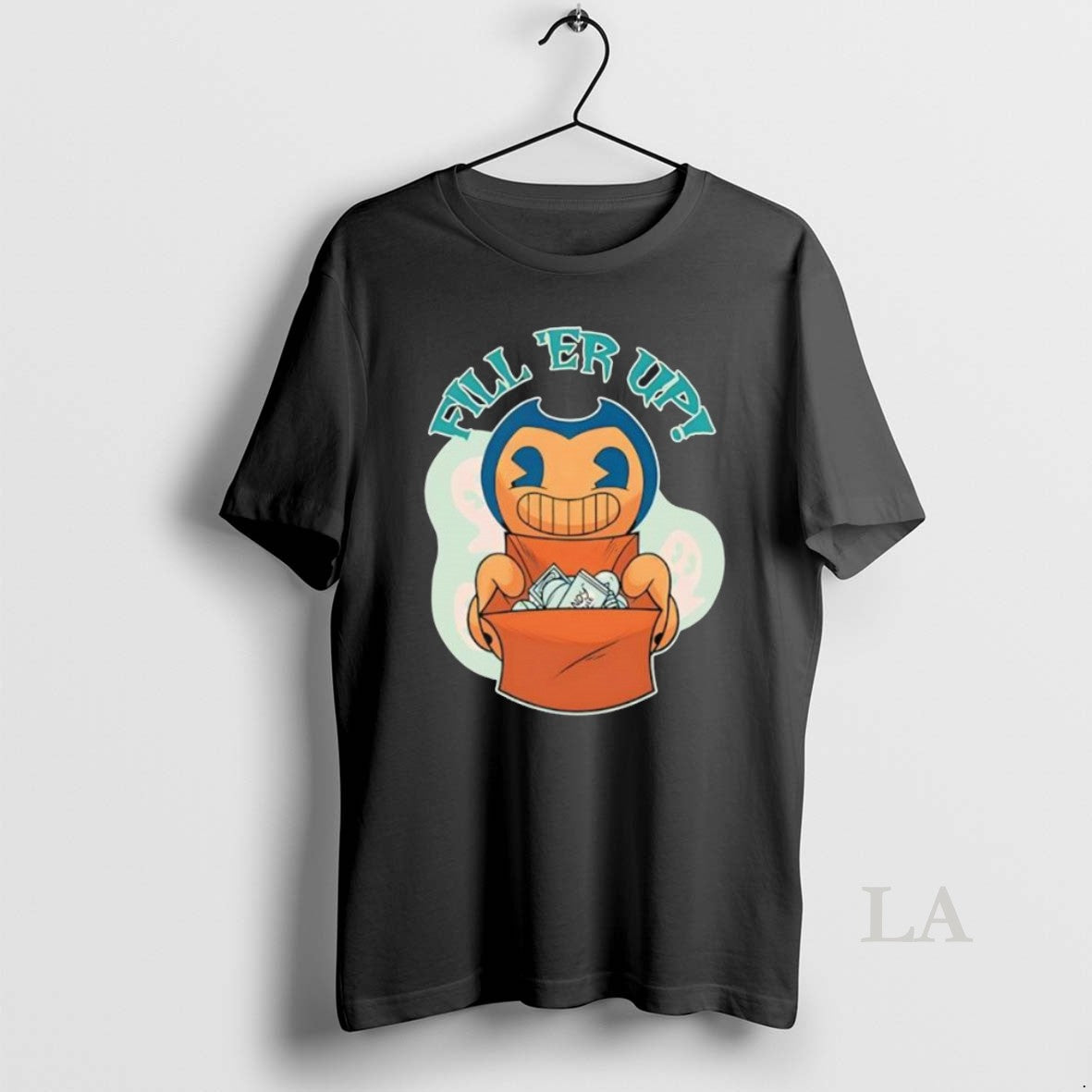 Original Bendy Fill Er Up Halloween T Shirt Cusltl