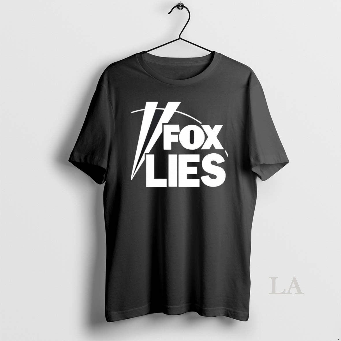 Original Fox Lies Logo T Shirt Tgcuj5