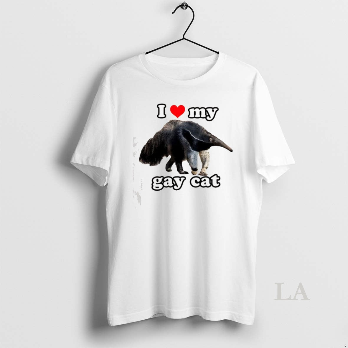 Original I Love My Gay Cat T Shirt Rf7sva