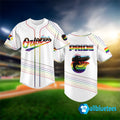 Orioles Pride Month 2025 Baseball Jersey