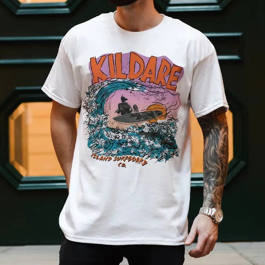 Outer Banks Kildare Island Sun  T-Shirt, OBX SS4 Show Shirt, Beach Tee, Spring Break Tee Gift For Movies Lovers Fabric