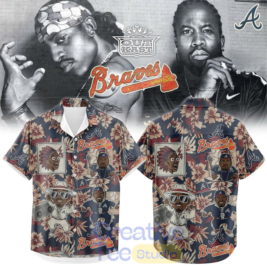Outkast x Atlanta Braves Summer 2026 Hawaiian Shirt
