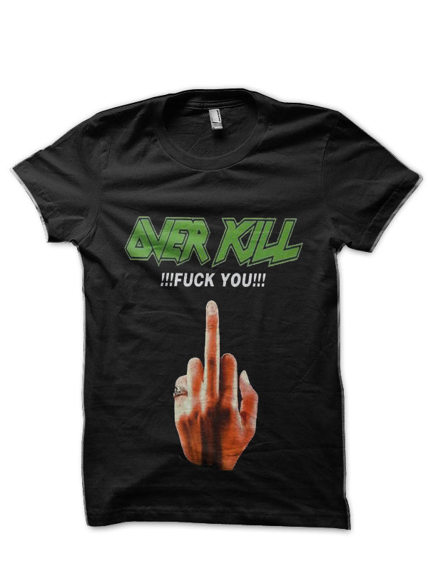Overkill Black T-Shirt Style001 Hoodie, Sweatshirt | CoreVibeTees.com
