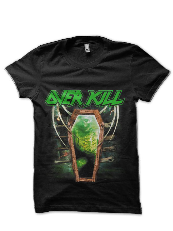 Overkill Black T-Shirt Hoodie, Sweatshirt | CoreVibeTees.com