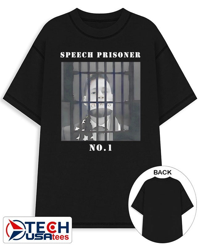 Owen Shroyer Speech Prisoner No. 1 shirt
