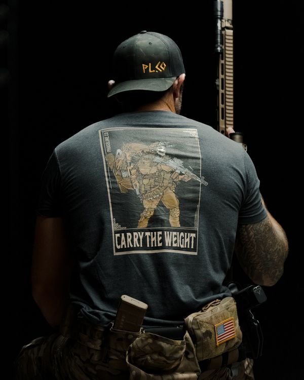 Carry The Weight Tee Hoodie, Sweatshirt | CoreVibeTees.com (Image 2)