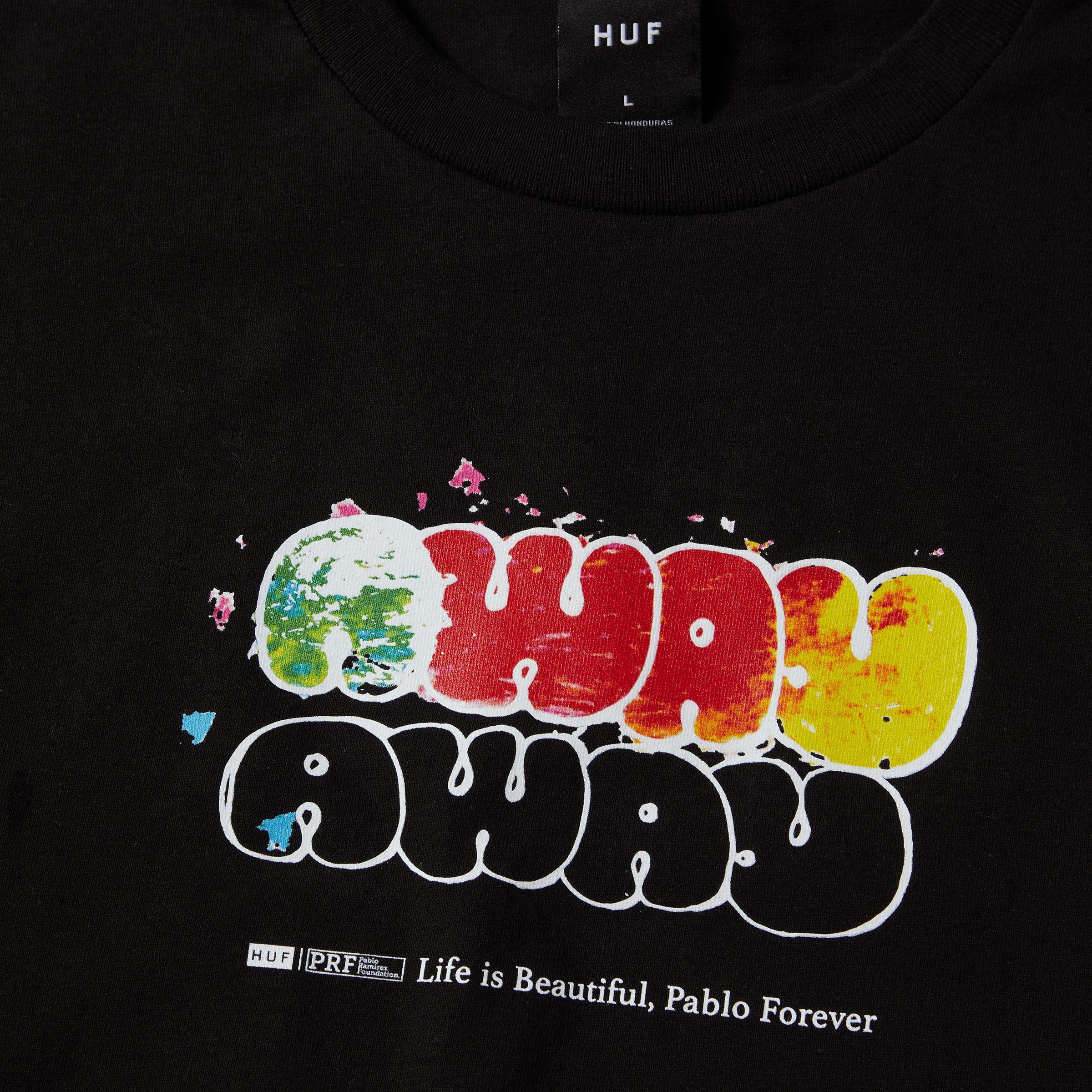 HUF x PRF Pablo T-Shirt Hoodie, Sweatshirt | CoreVibeTees.com (Image 2)