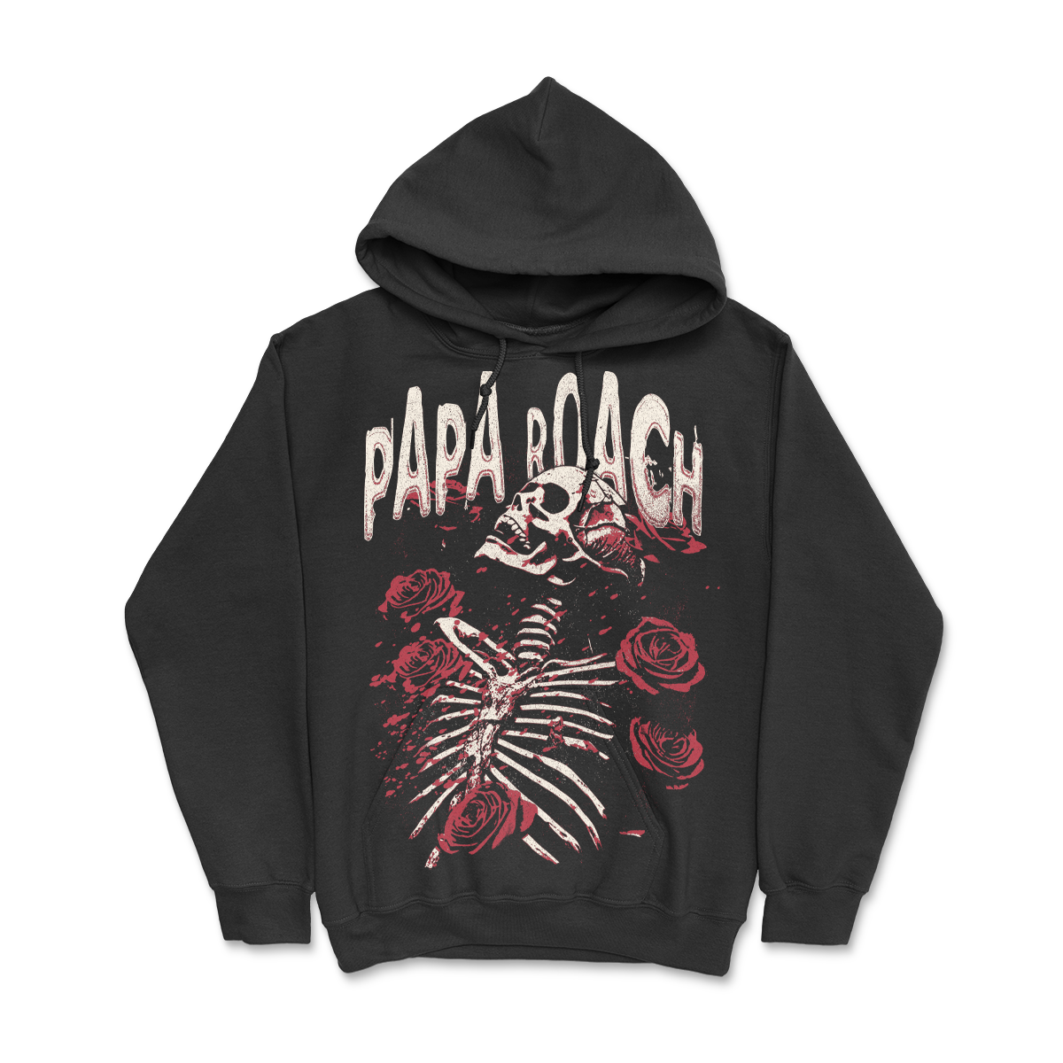 Skele Roses Hoodie (Black) T-Shirts, Sweatshirt | CoreVibeTees.com