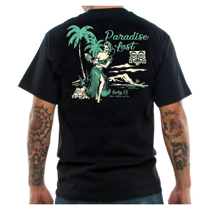 Lucky 13 The Paradise Lost T-Shirt Hoodie, Sweatshirt | CoreVibeTees.com (Image 3)