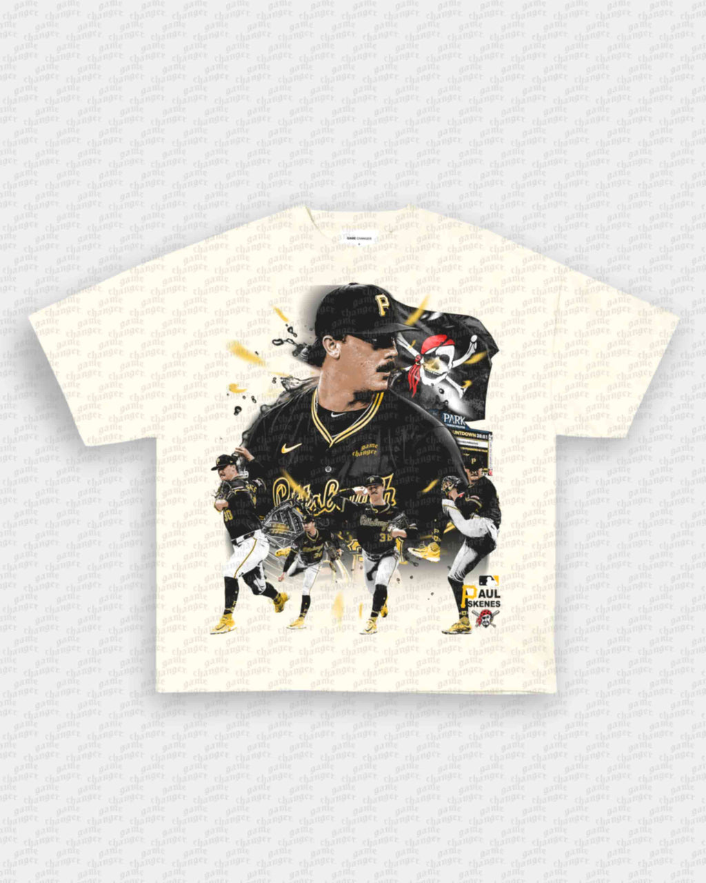 PAUL SKENES V2 TEE Hoodie, Sweatshirt | CoreVibeTees.com (Image 4)