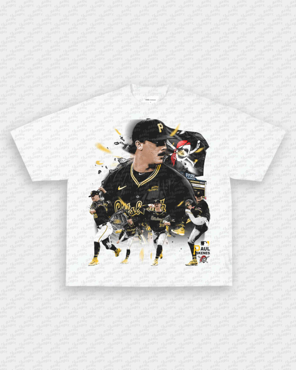PAUL SKENES V2 TEE Hoodie, Sweatshirt | CoreVibeTees.com (Image 3)