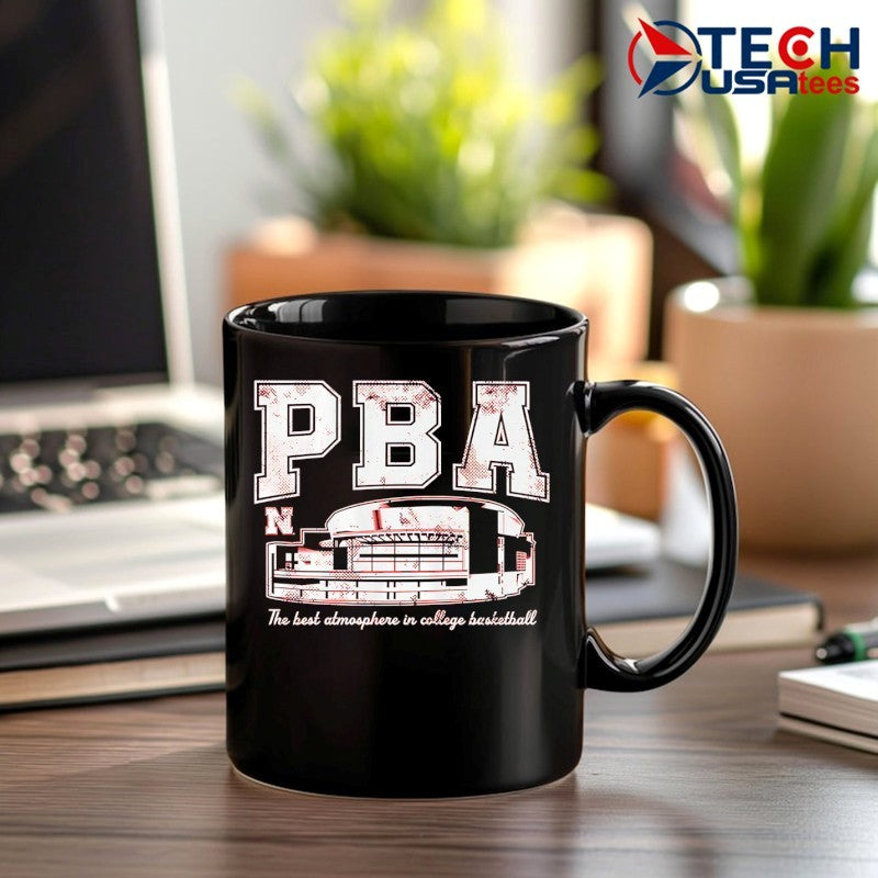 PBA Nebraska Cornhuskers the best atmosphere in college basketball shirt