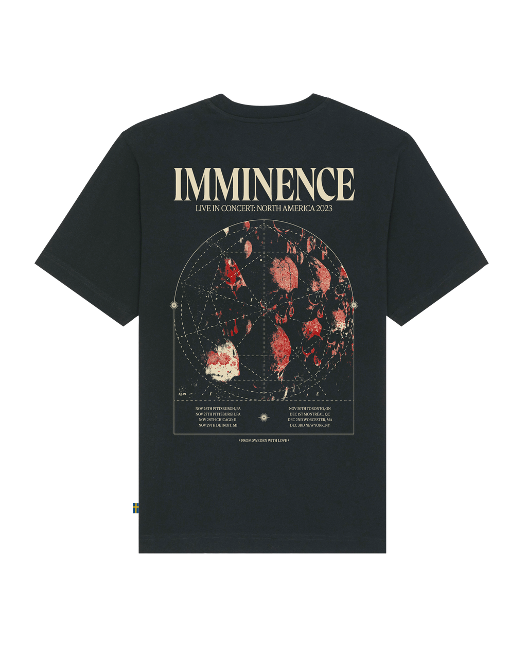 Imminence - US Tour t-shirt Hoodie, Sweatshirt | CoreVibeTees.com (Image 3)