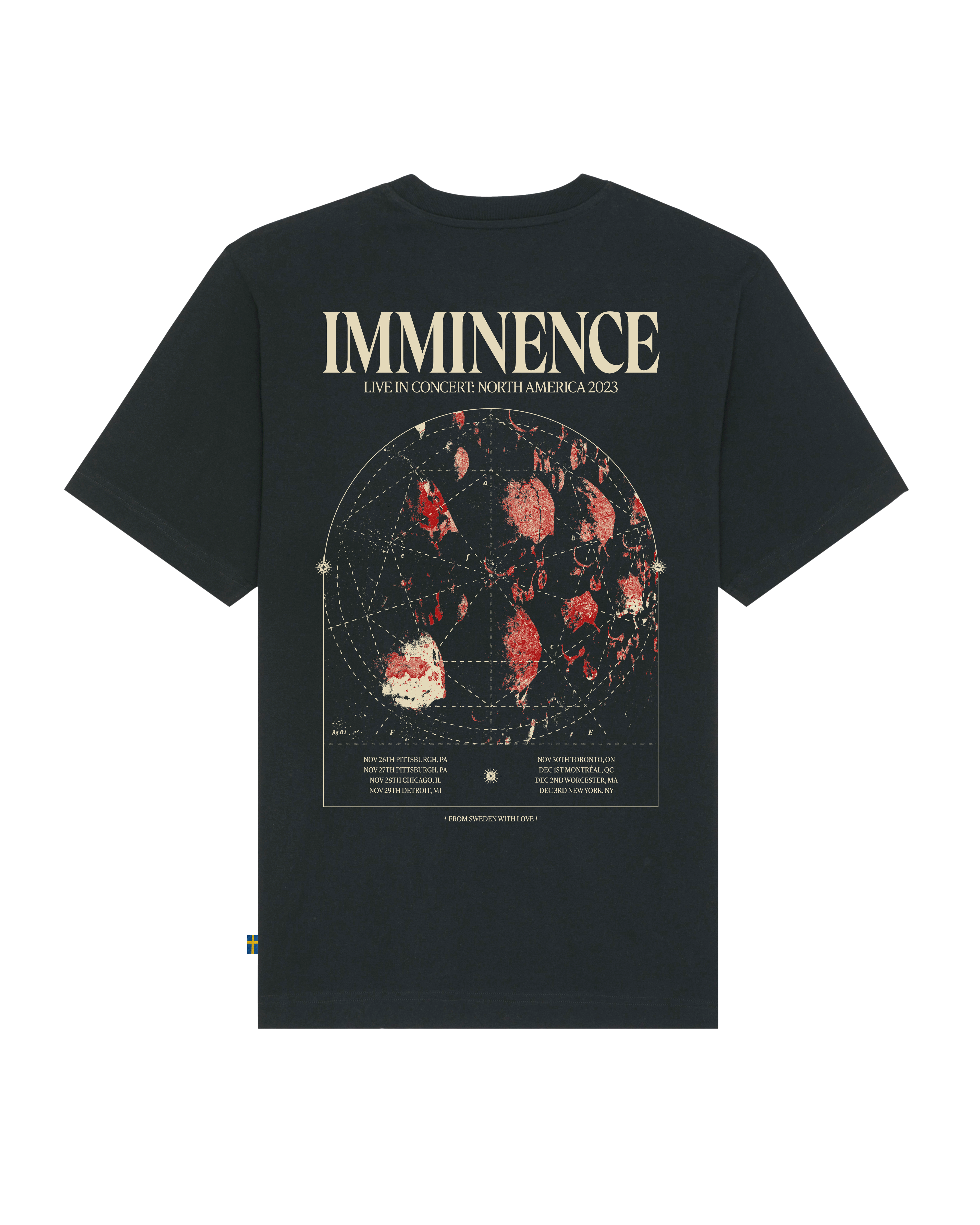Imminence - US Tour t-shirt Hoodie, Sweatshirt | CoreVibeTees.com (Image 3)