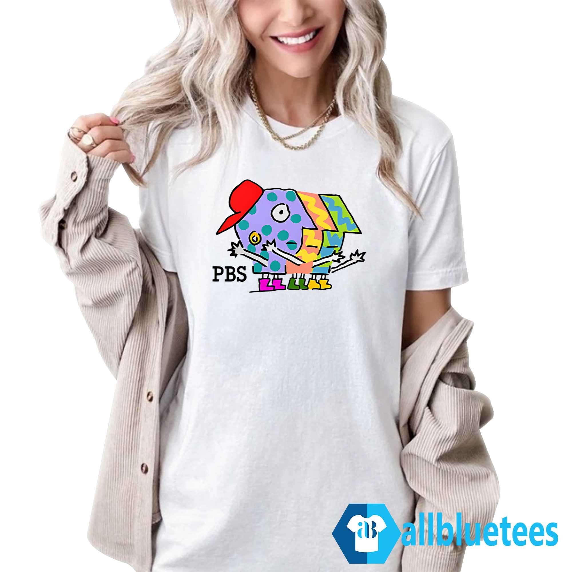 PBS Cartoon Character Shirt