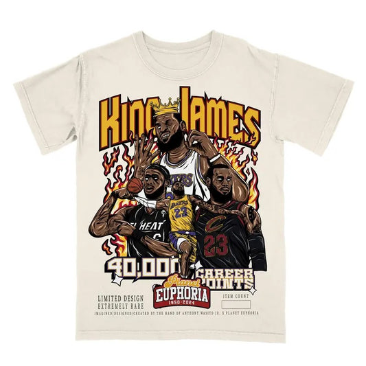 PE Limited Lebron James Planet Euphoria Shirt, Vintage 90s Unisex Tee Various Sizes and Colors, shirt trend