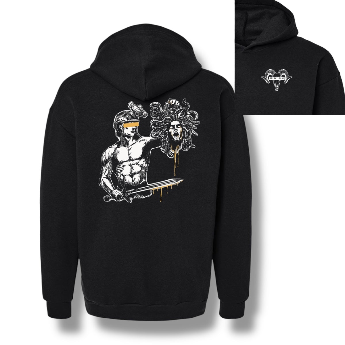 Perseus Hoodie Style001 T-Shirts, Sweatshirt | CoreVibeTees.com (Image 1)