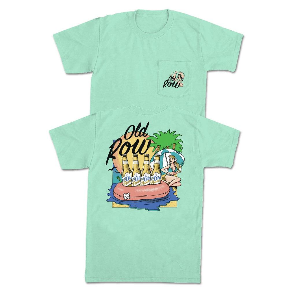 The Beer Float Pocket Tee Hoodie, Sweatshirt | CoreVibeTees.com (Image 1)