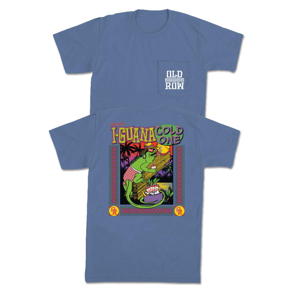 I-Guana Cold One Pocket Tee Hoodie, Sweatshirt | CoreVibeTees.com (Image 1)