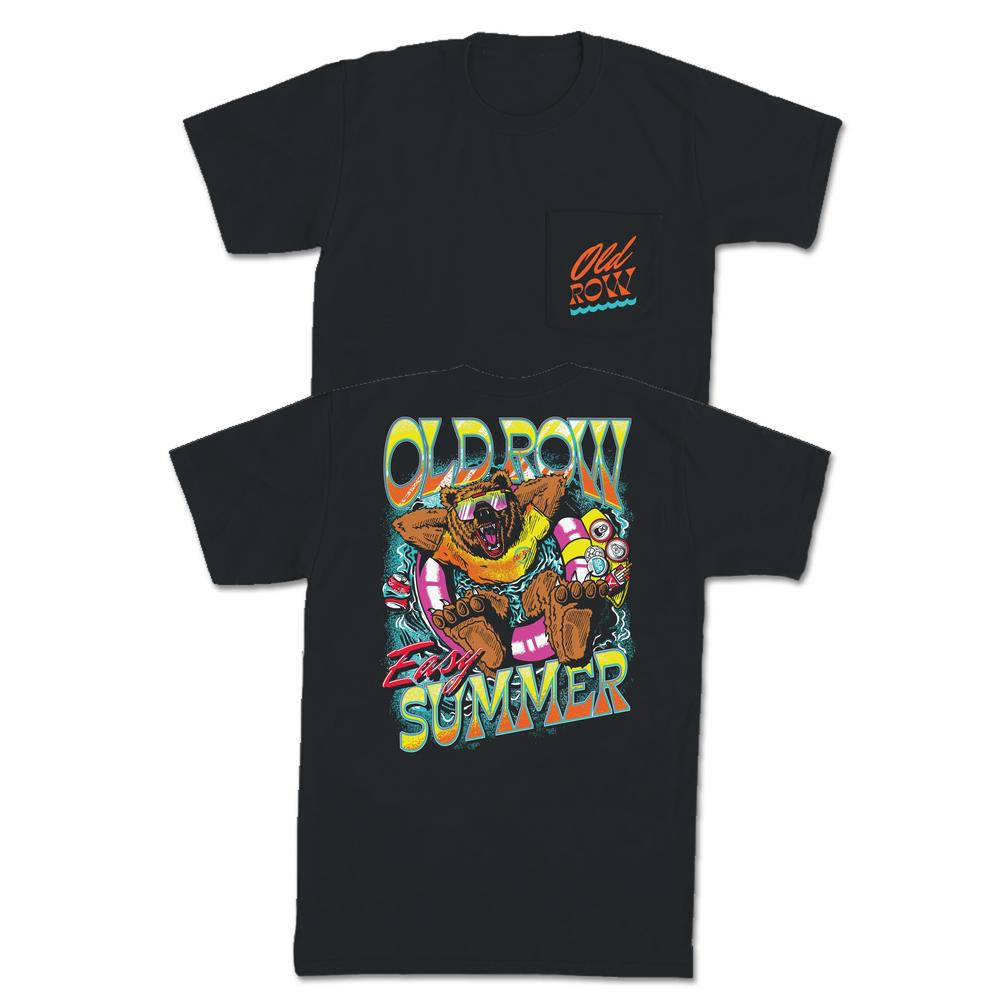 Easy Summer Pocket Tee Hoodie, Sweatshirt | CoreVibeTees.com (Image 1)