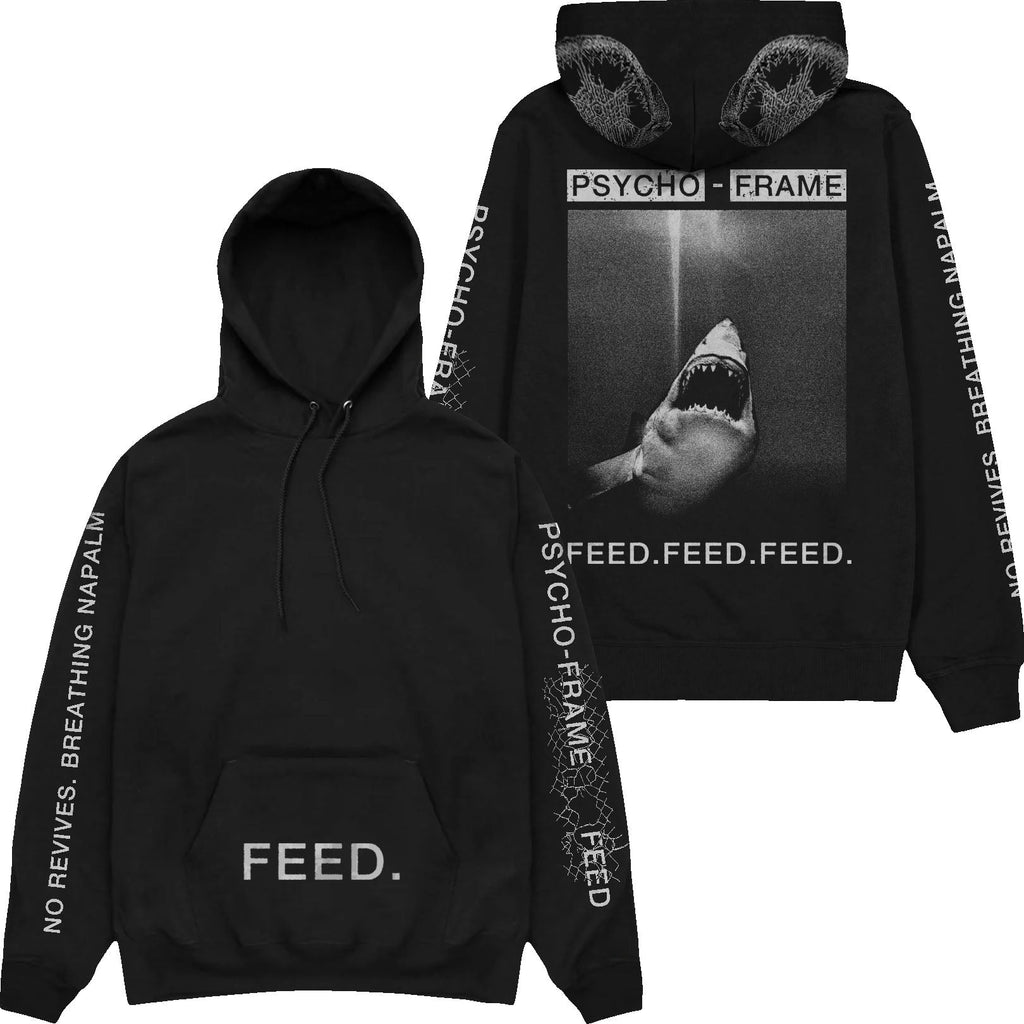 Psycho-Frame - FEED. pullover hoodie T-Shirts, Sweatshirt | CoreVibeTees.com (Image 1)